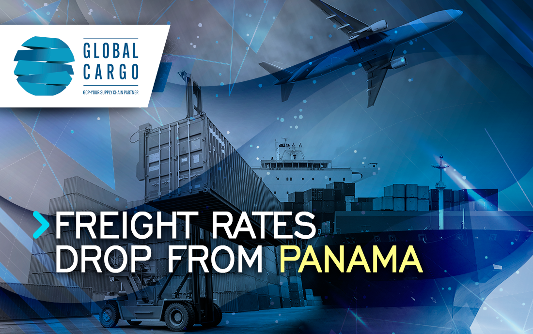 Bajan los fletes desde Panamá | Global Cargo Panamá, S.A.